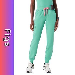 Figs Women's Surgical Green Zamora™ - Jogger Scrub Pants - M / Surgical Green